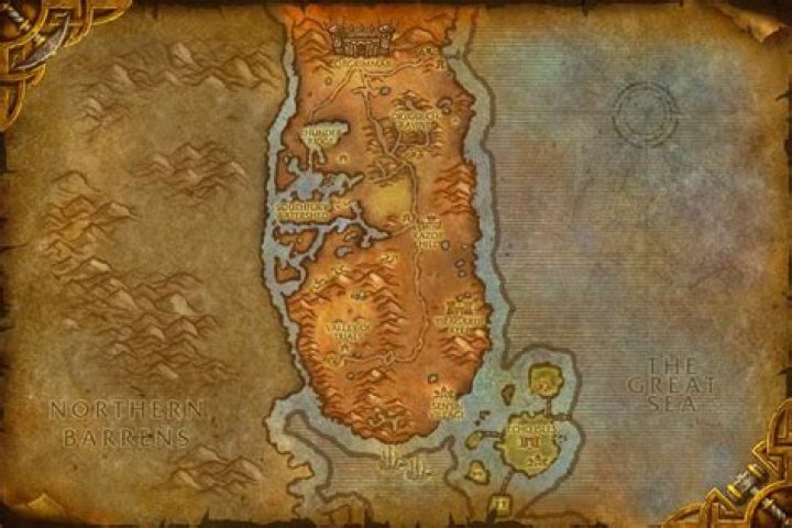 How do I get to Orgrimmar on the map?