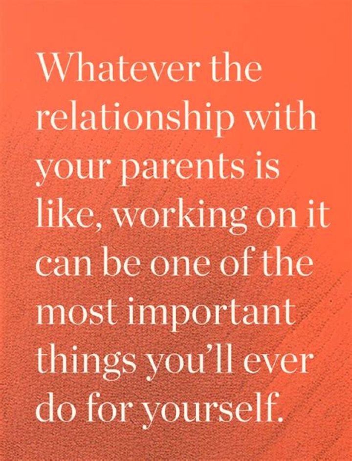 How do I heal my relationship with my parents?