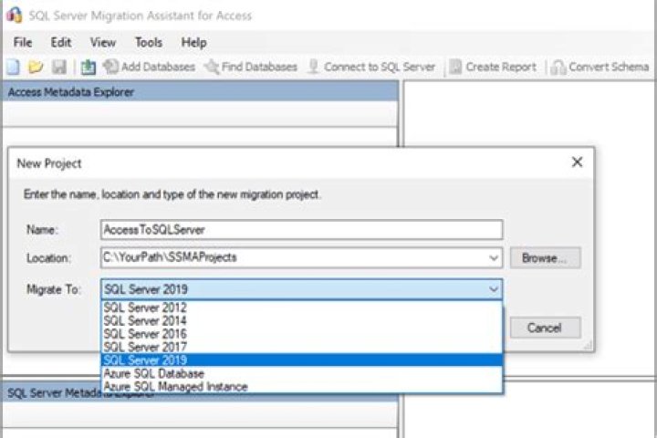 How do I import MDB into SQL?