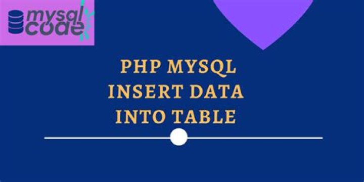 How do I insert HTML table data into mysql?