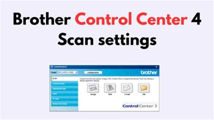How do I install Brother Control Center?
