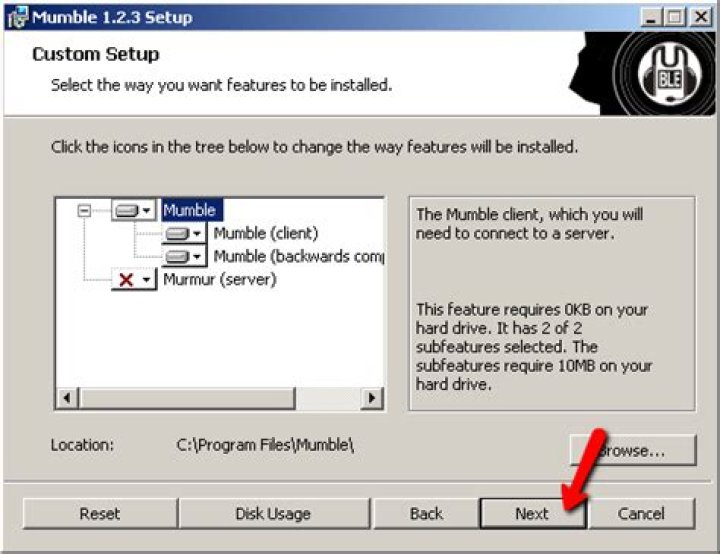 How do I install Mumble on Windows?