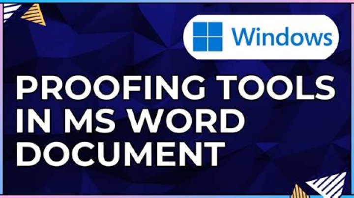 How do I install proofing tools in Word 2007?