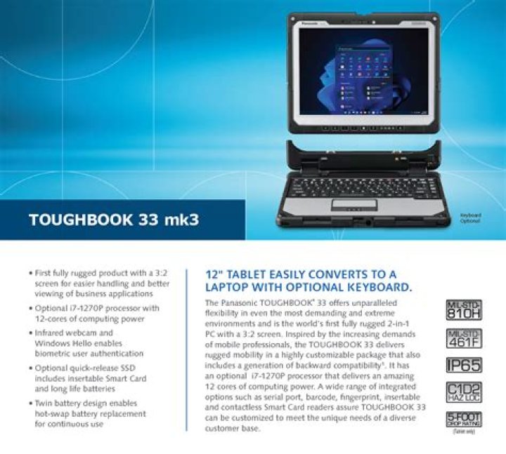 How do I know what model my Panasonic Toughbook is?