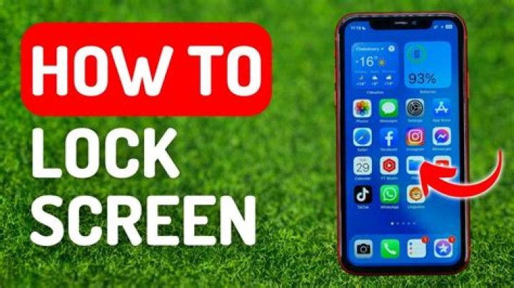 How do I lock the screen on my Galaxy s5?