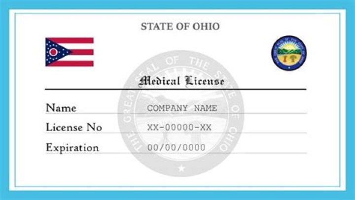 How do I look up a medical license in Ohio?