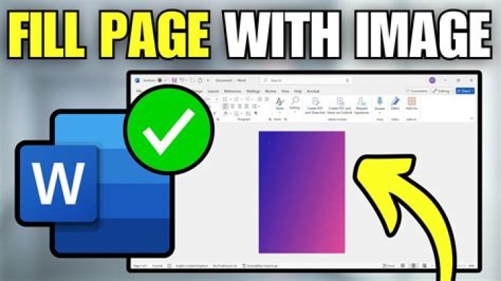 How do I make a picture fit the width of my screen?