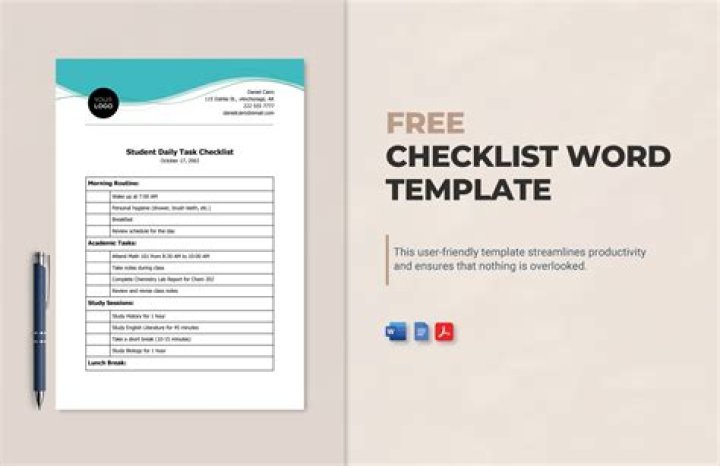 How do I make an editable checklist?