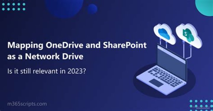 How do I map a SharePoint site to a network drive?