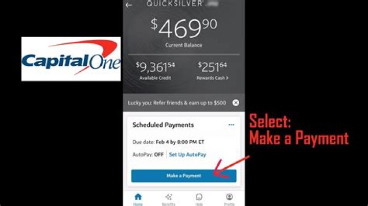 How do I pay my Capital One bill UK?