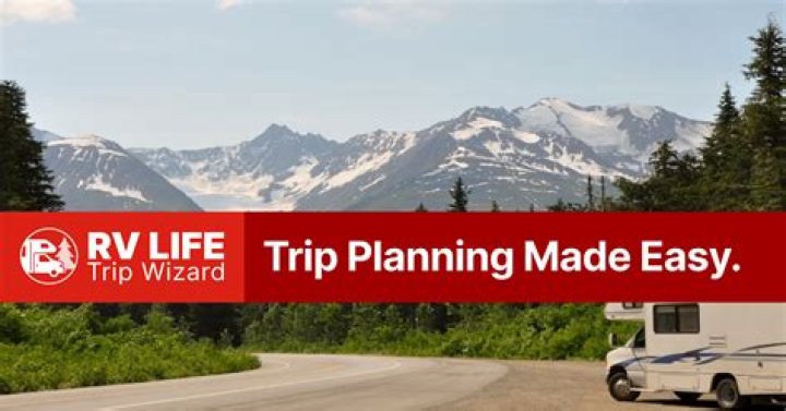 How do I plan an RV route?