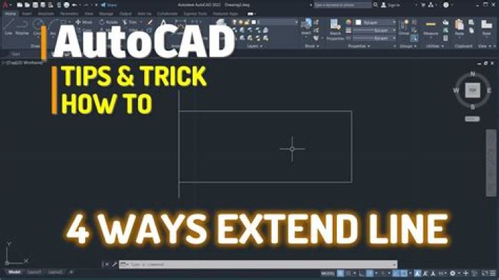 How do I remove extension lines in Autocad?