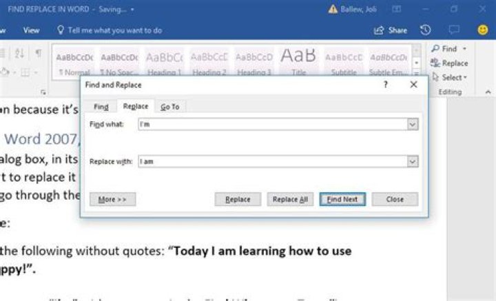 How do I replace a word in VBScript?