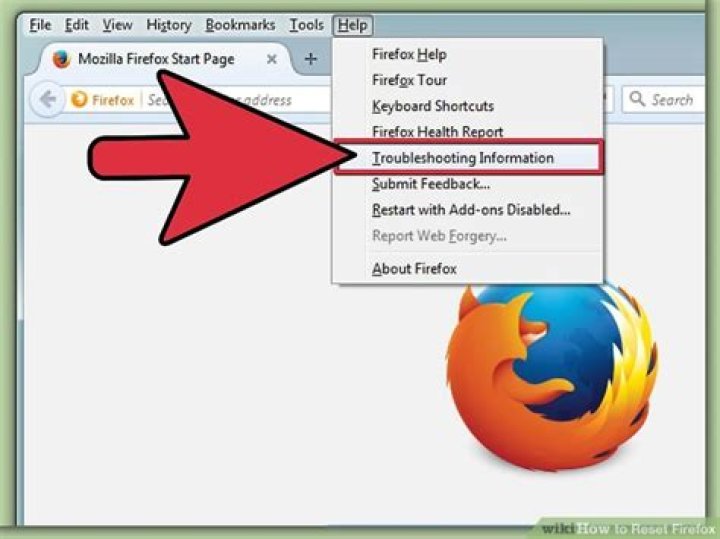 How do I reset Firefox browser?