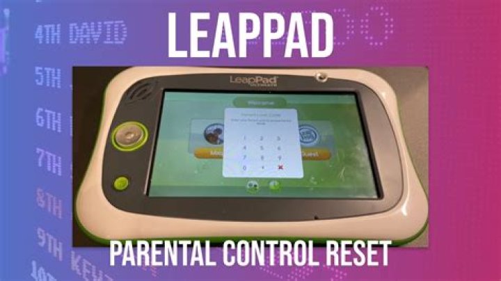 How do I reset LeapPad without parent code?
