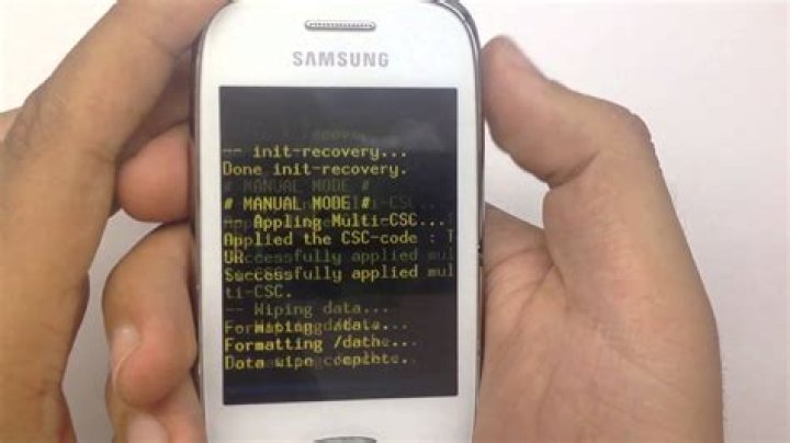 How do I reset my Samsung GT S5310?