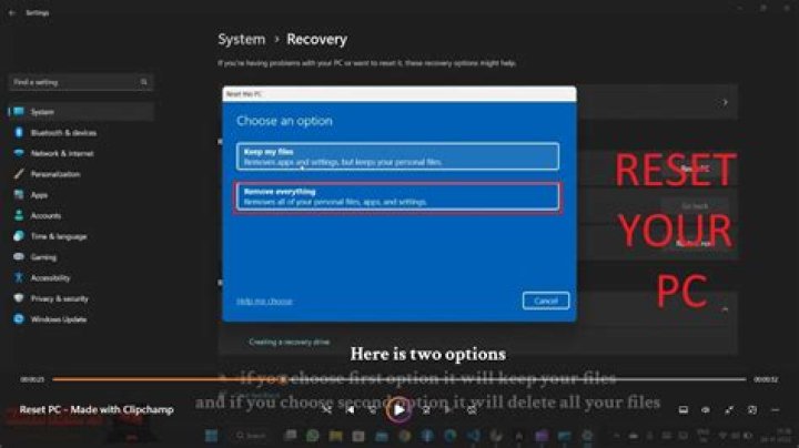 How do I reset my VAST box?