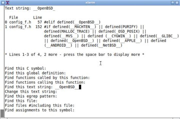 How do I run cscope?