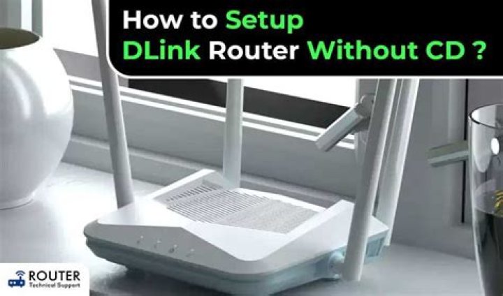How do I setup my router without a disk?
