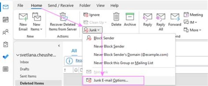 How do I stop a server from sending spam?