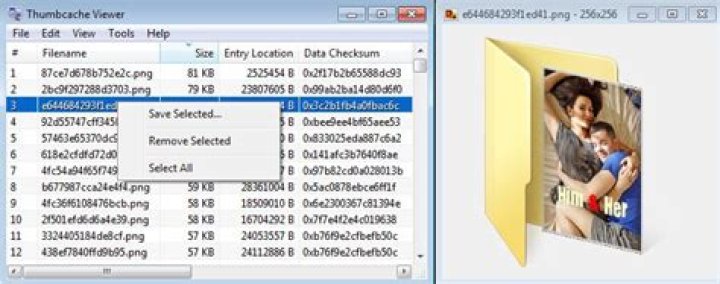 How do I view a Thumbcache DB file?