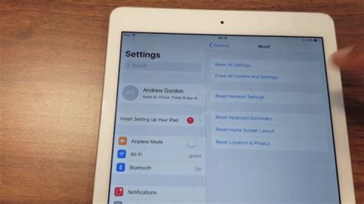 How do I wipe my iPad completely clean?