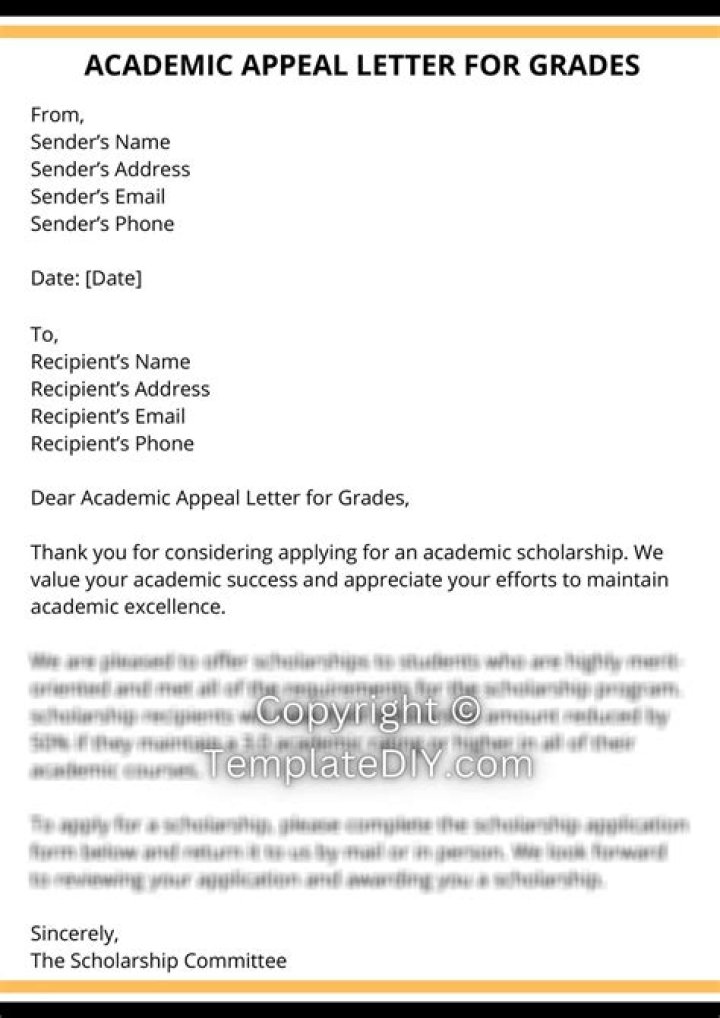 How do I write an appeal letter to a school?