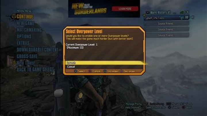How do you activate overpower in Borderlands 2?
