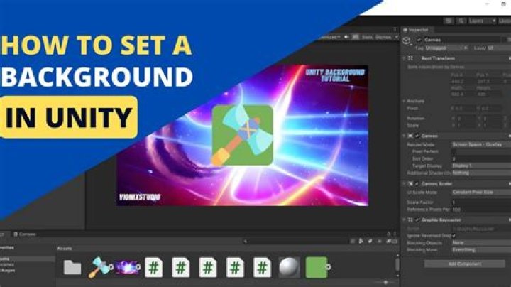 How do you add an image effect in unity?