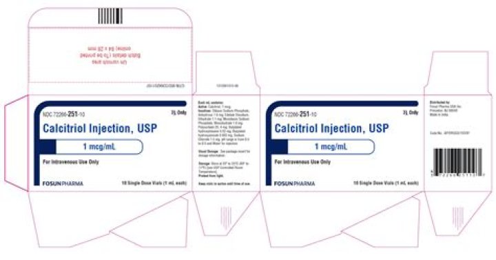 How do you administer calcitriol injection?