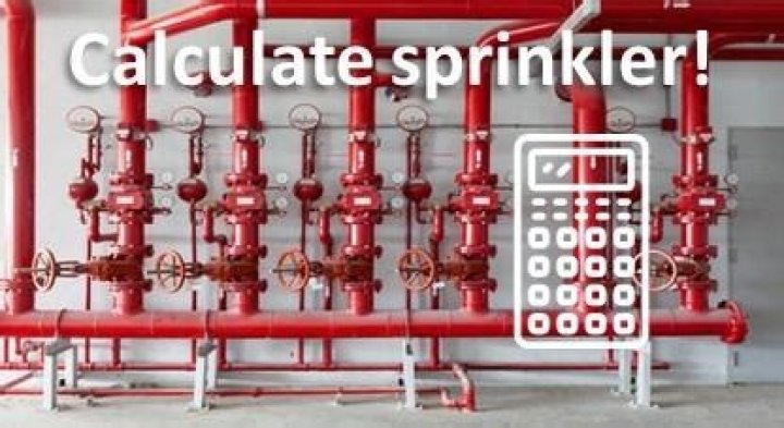 How do you calculate hydraulic sprinklers?