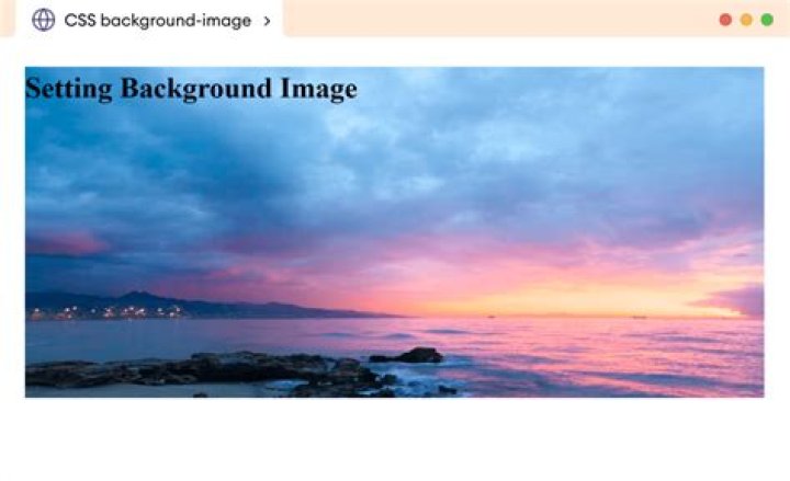 How do you center a background image in CSS?