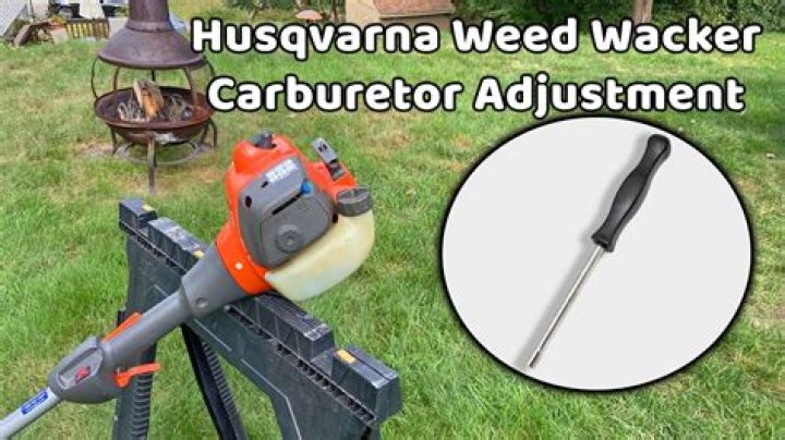 How do you change a carburetor on a string trimmer?