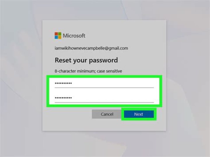 How do you change your email password for Hotmail?