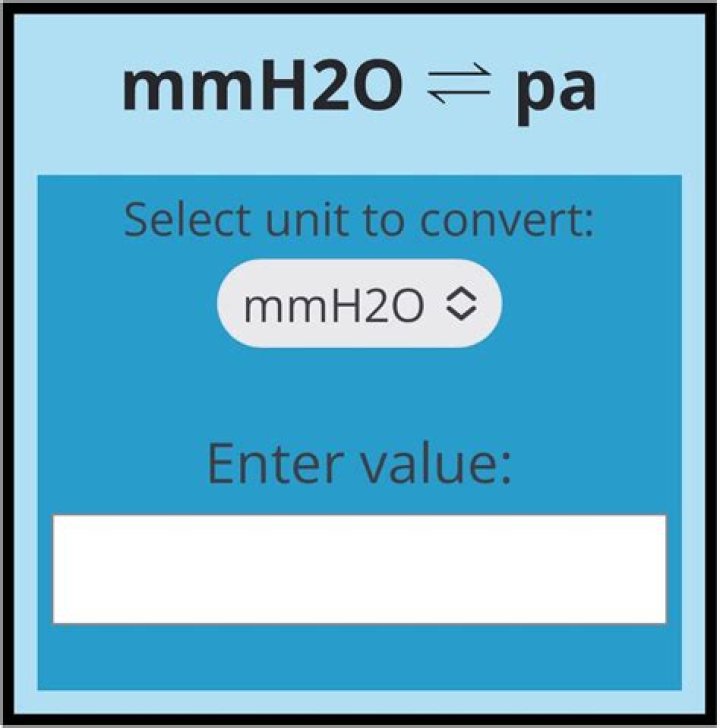 How do you convert cmH2O to mmH2O?