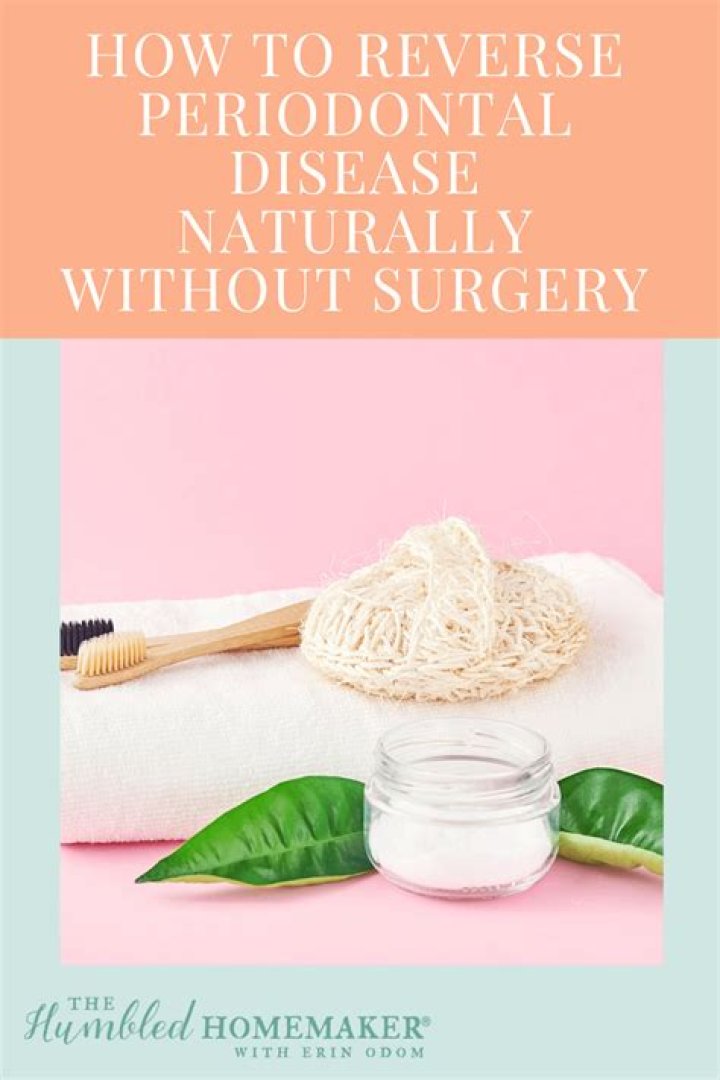 How do you cure periodontal disease naturally?