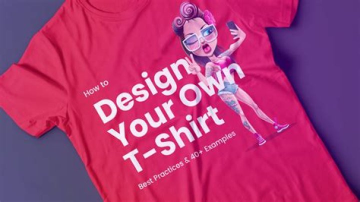 How do you design your own T shirt?