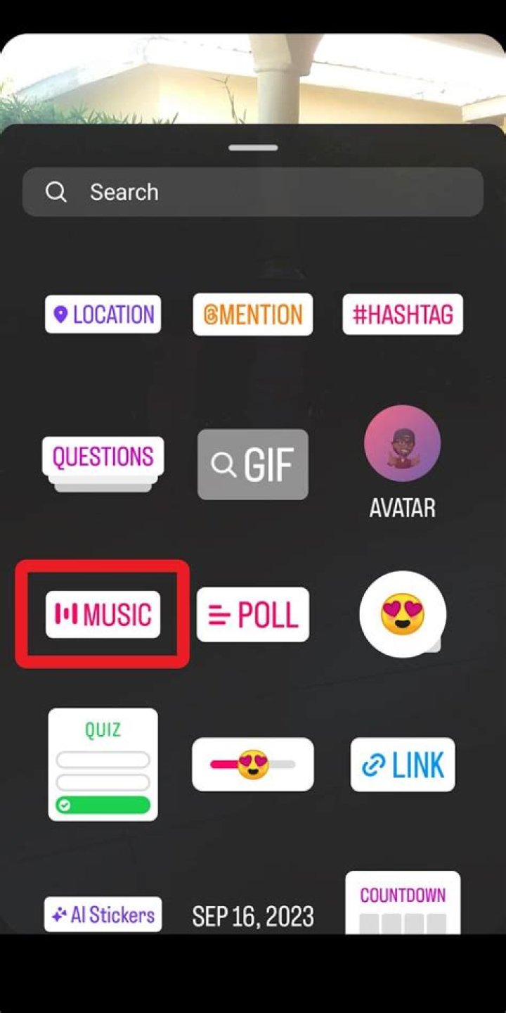How do you do Instagram videos with music?