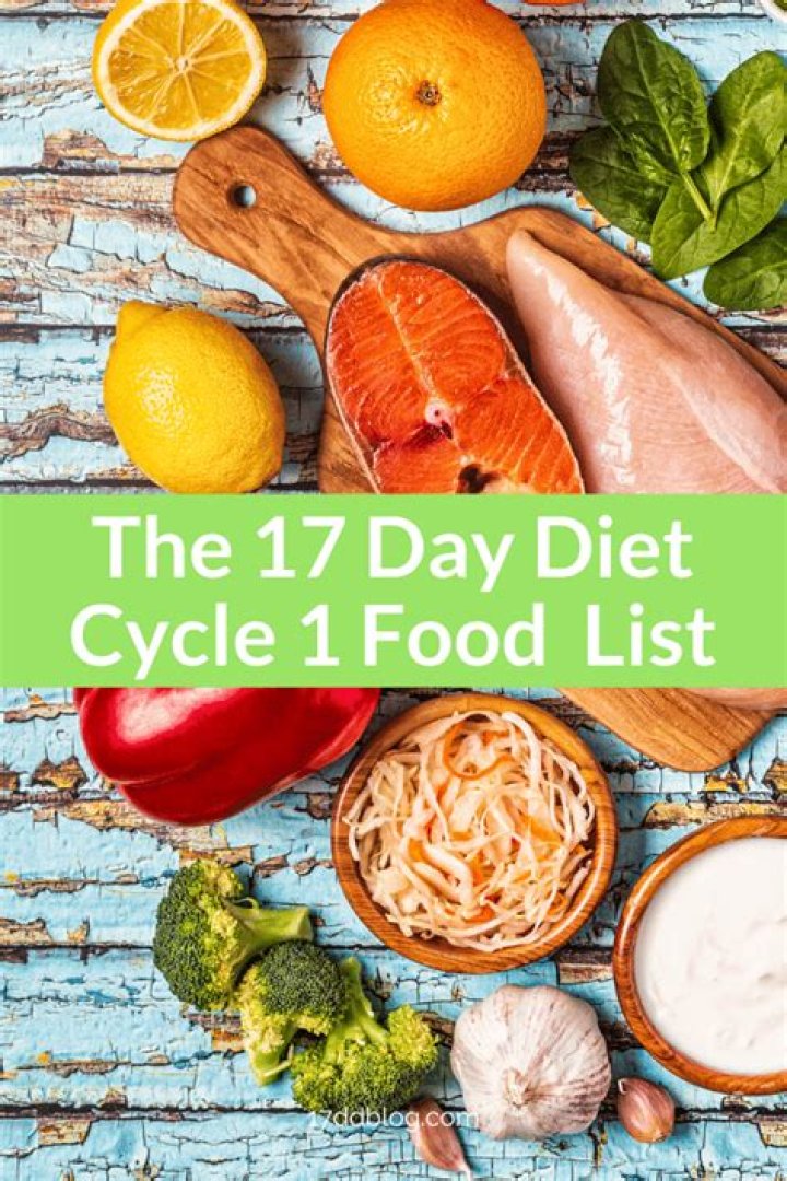 How do you do the 17 day diet?