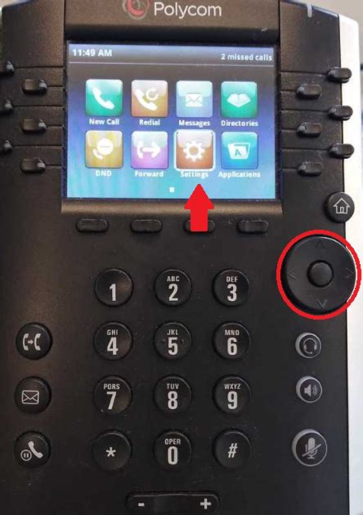 How do you fix an unregistered line on a Polycom phone?