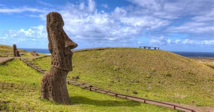 How do you fly to Easter Island from Chile?