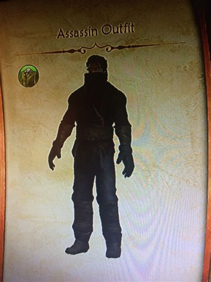 How do you get the assassin outfit in Fable 2?