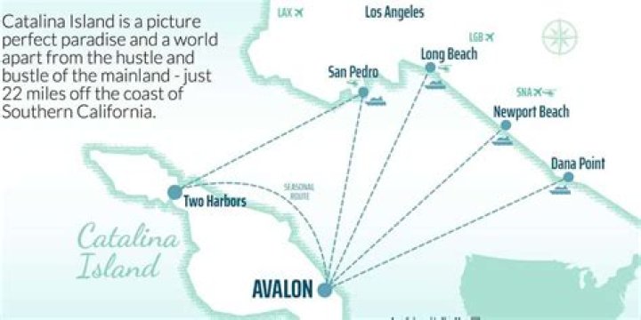 How do you get to Catalina Island from Los Angeles?