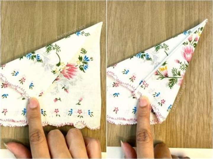 How do you hem a handkerchief?