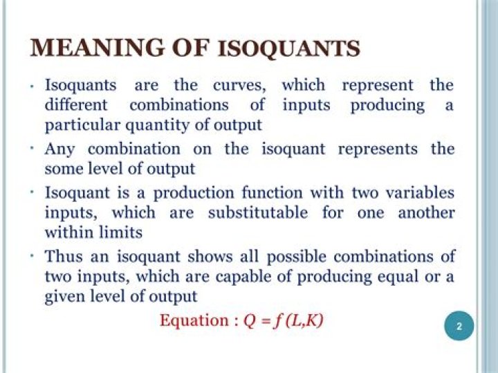 How do you know if an isoquant is convex?