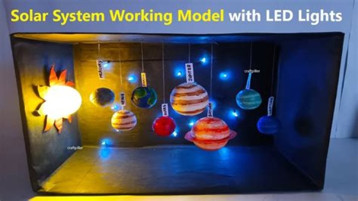 How do you make a solar system for a school project?