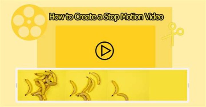 How do you make a stop motion video with pictures?
