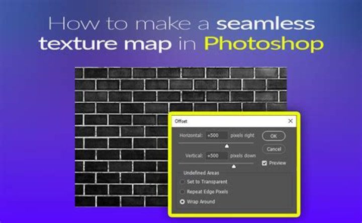 How do you make a texture in Photoshop?