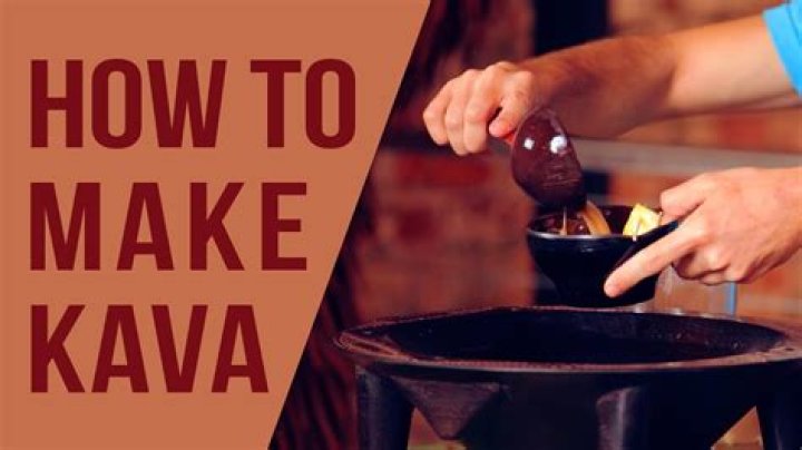 How do you make kava powder?