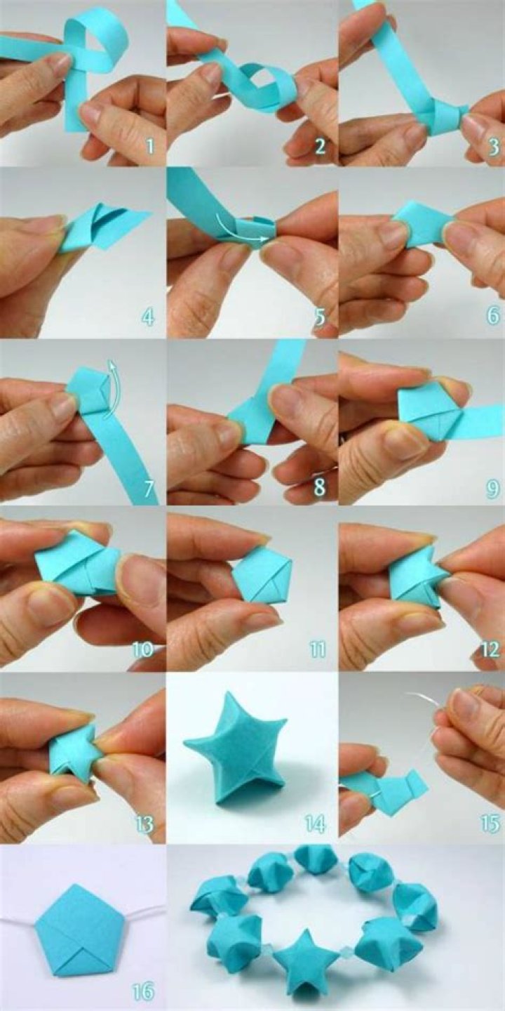 How do you make little paper stars?